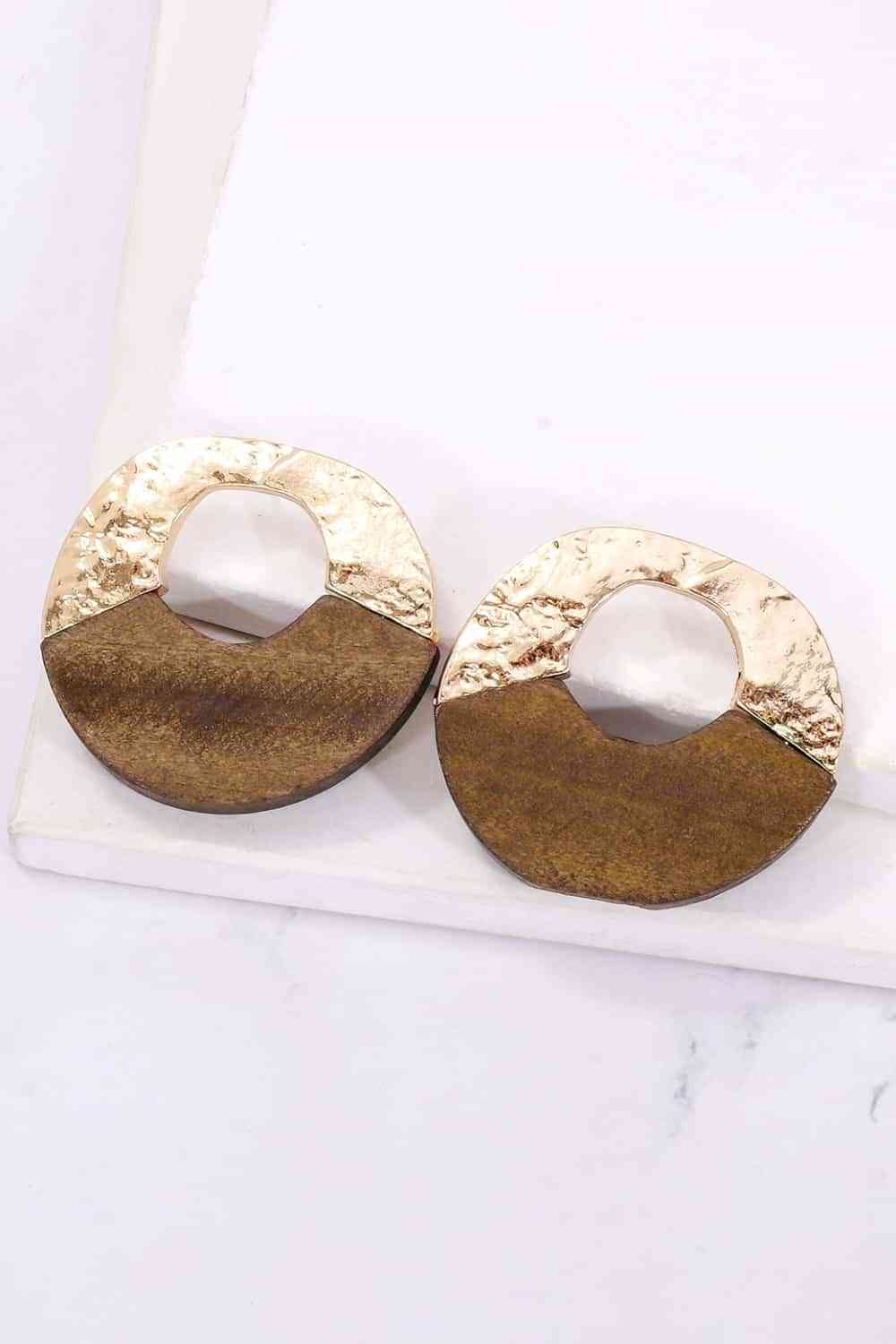 Zinc Alloy Dangle Earrings