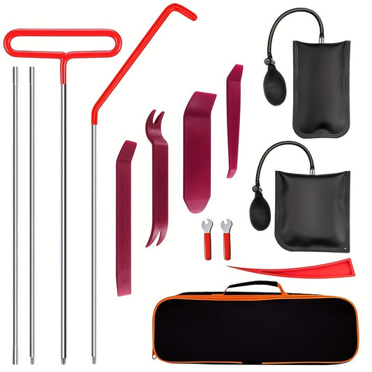 14-Piece Professional-Grade Car Tool Kit: Perfect for DIY Auto Repairs!