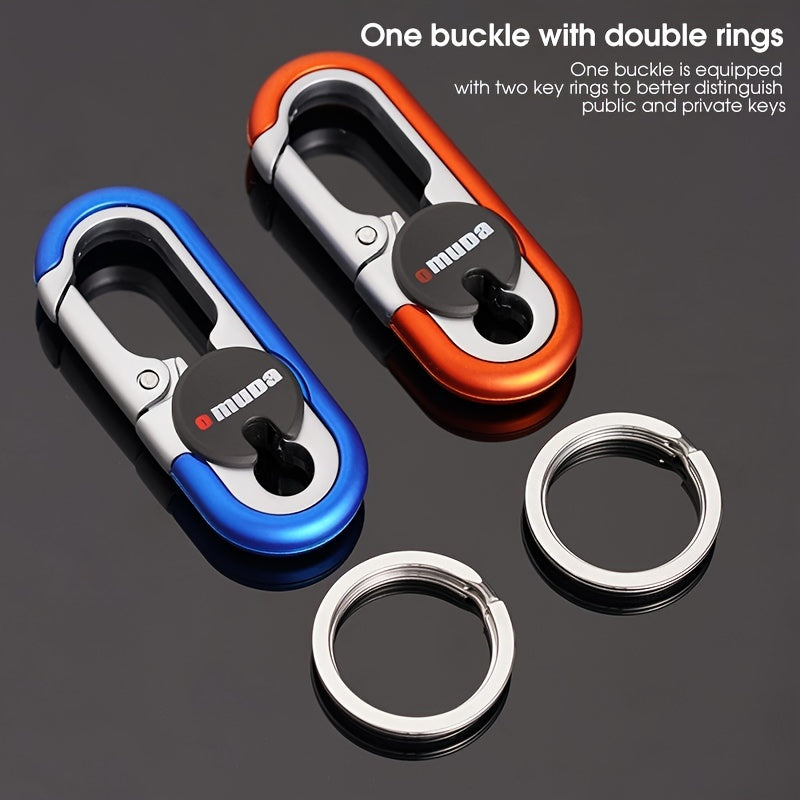 Stylish Car Key Chain: High-Grade Metal Key Ring with Men's Waist Hanging Alloy Key Chain - Perfect Car Accessory!