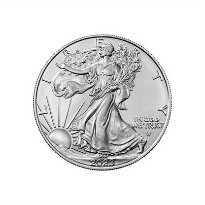 1pc Statue of Liberty 2023 Commemorative Silver Coins - Celebrate Centennial with Collectible Ornaments