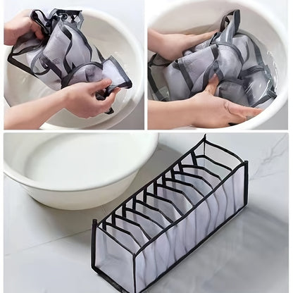 Underwear Bra Organizer Storage Box, Panties Socks Storage Boxes, Clothes Organizer For Wardrobe Drawers, Separator Boxes