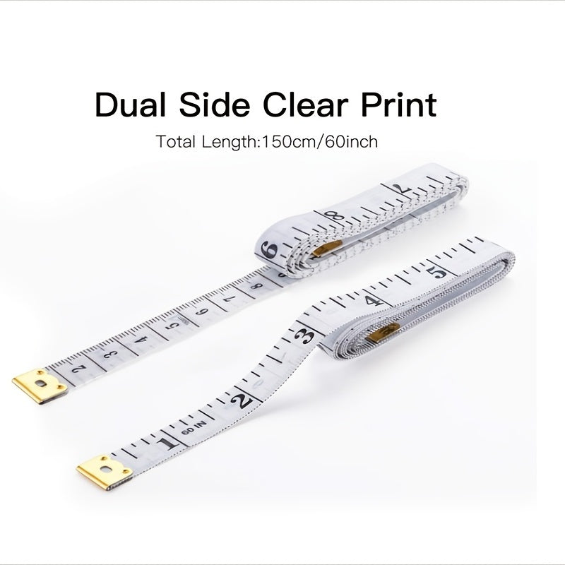 Accurate 60in/150cm Measuring Tape - Perfect for Weight Loss, Body Measurement, Sewing & Tailoring!