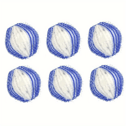 6Pcs Pet Hair Remover - Reusable Lint Remover Balls for Washing Machines - Get Rid of Pet Hair on Clothes Easily!