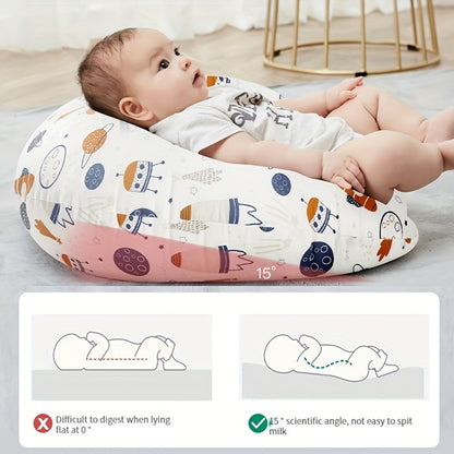 The Ultimate 0-3 Year Old Baby Pillow - Lying, Breastfeeding, Anti-Spitting, Learning & Sitting!