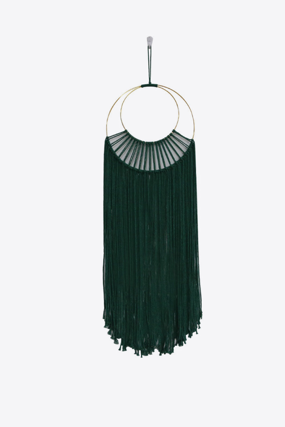 Hoop Fringe Macrame Wall Hanging