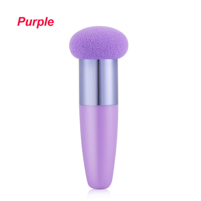 1pc Mushroom Shaped Makeup Sponge with Handle - Perfect for Blending Liquid Foundation, Creams, and Powders