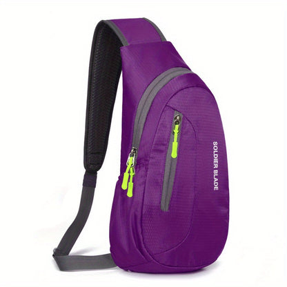 Stay Stylish on the Go: Outdoor Travel Sling Bag for Casual Sports & Waterproof Cycling