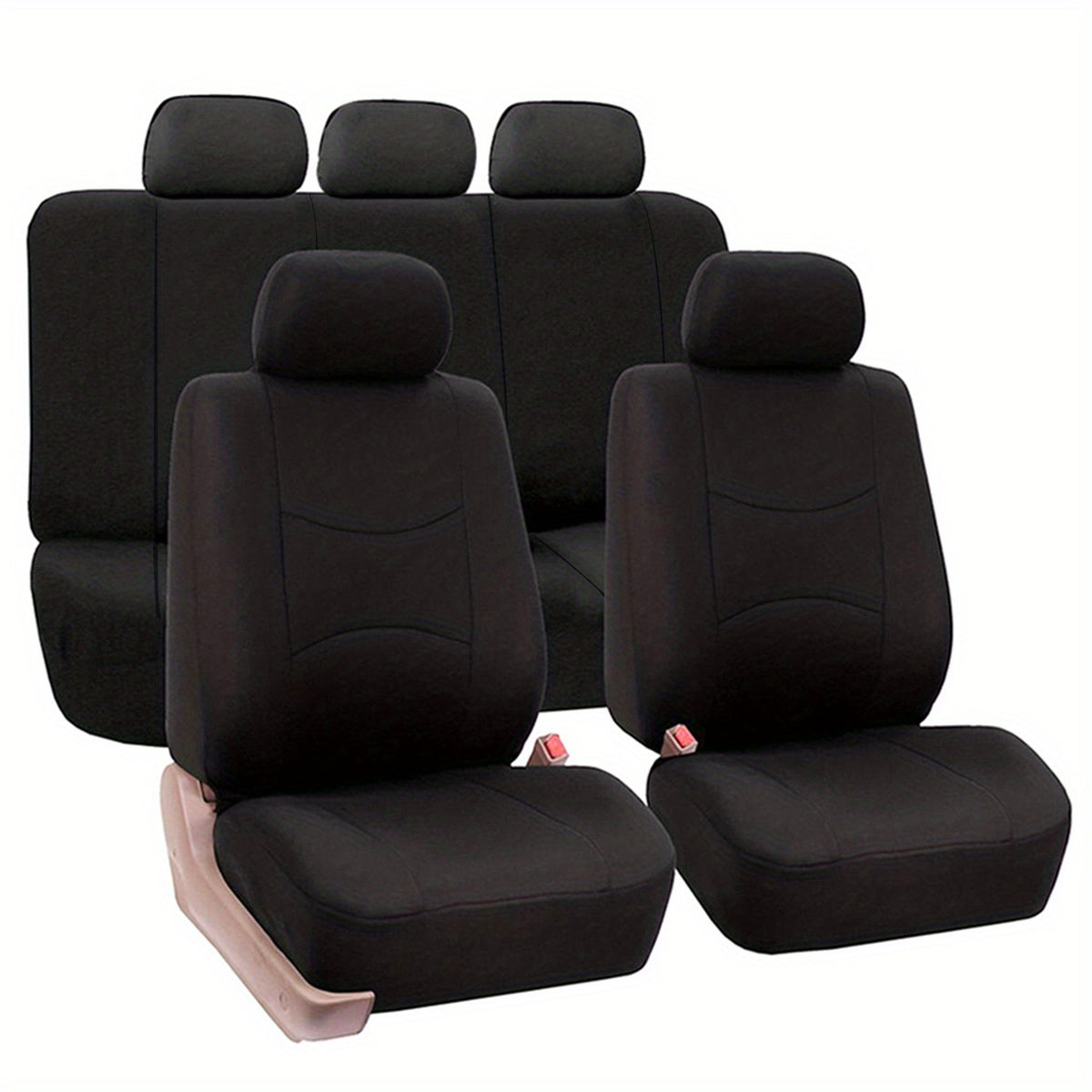 Upgrade Your Car's Interior with This Stylish Universal Fit Seat Cover Set!