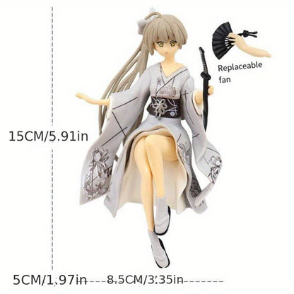 Anime Action Figure: Unique Character Doll Statue PVC Figurine Car Ornament - Two-Dimensional Design