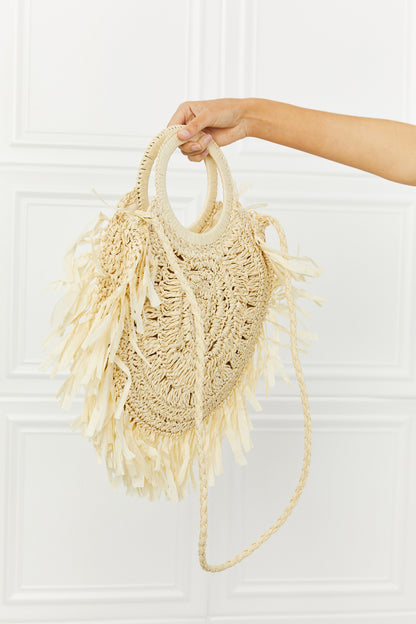 Fame Found My Paradise Straw Handbag