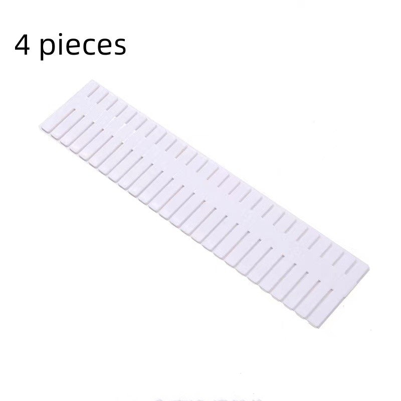 Adjustable Grid Drawer Dividers, DIY Closet Separator Tidy Organizer Container For Underwear Socks Belt Office Supplies