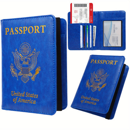 Travel In Style: Passport & Vaccine Card Holder - The Perfect Combo for Your Next Adventure!