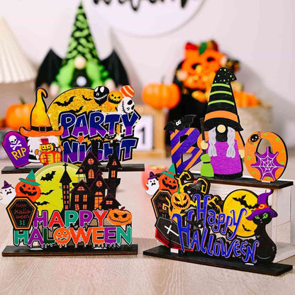 Assorted 2-Piece Halloween Element Ornaments