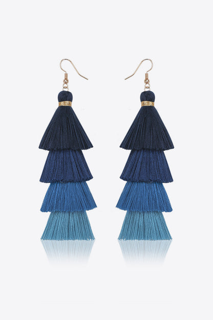 Layered Tassel Earrings