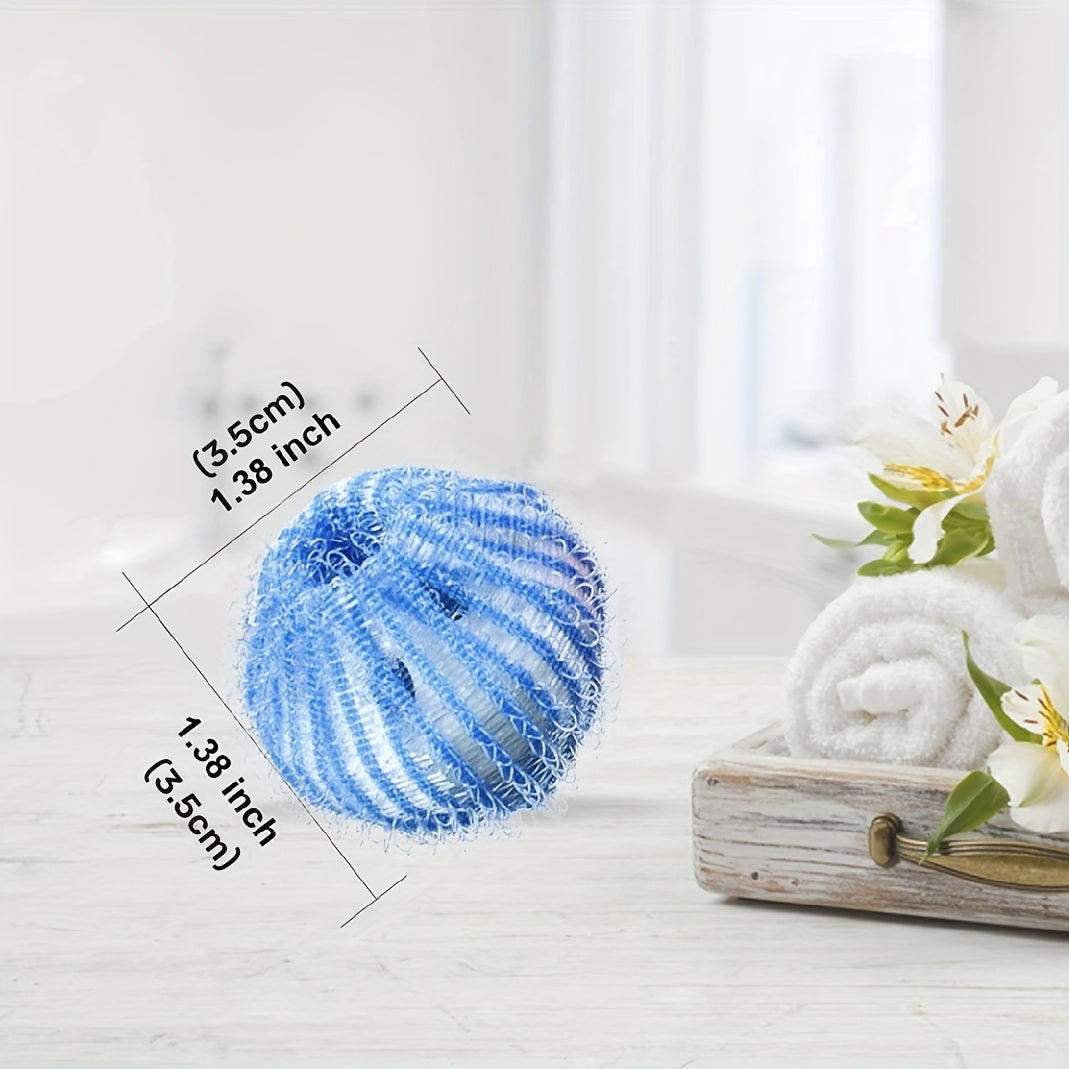 6Pcs Pet Hair Remover - Reusable Lint Remover Balls for Washing Machines - Get Rid of Pet Hair on Clothes Easily!