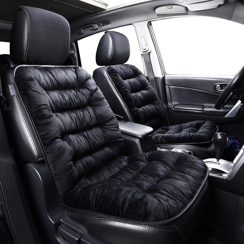 Upgrade Your Car's Interior Comfort with This Soft Plush Car Seat Cover!