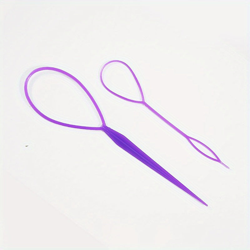 Topsy Tail Hair Braided Ponytail Maker, Hair Tail Tools, French Braid Tool Loop For Hair Styling