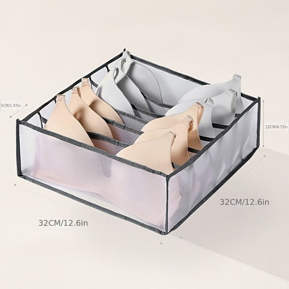 Underwear Bra Organizer Storage Box, Panties Socks Storage Boxes, Clothes Organizer For Wardrobe Drawers, Separator Boxes