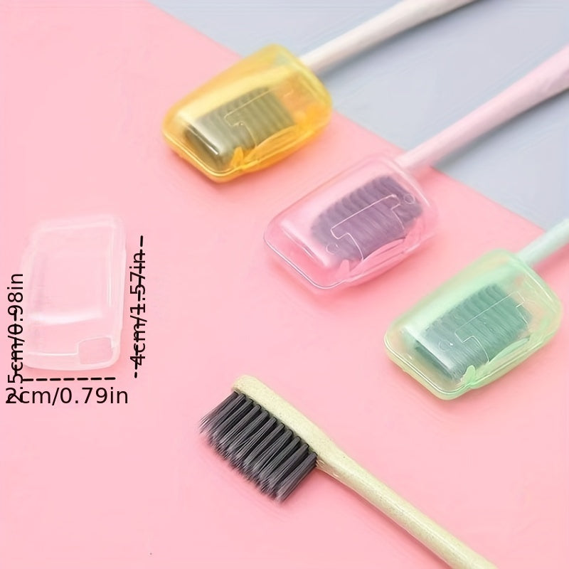 5pcs Toothbrush Protection Covers - Keep Your Toothbrush Clean & Safe During Travel!