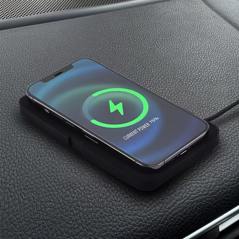 15W Wireless Car Charger: Quick Charging for Apple, Huawei, & Samsung Mobile Phones!