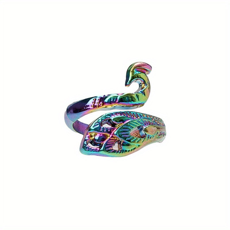 Upgrade Your Crochet with an Adjustable Knitting Loop Crochet Accessory - Advanced Peacock Ring!