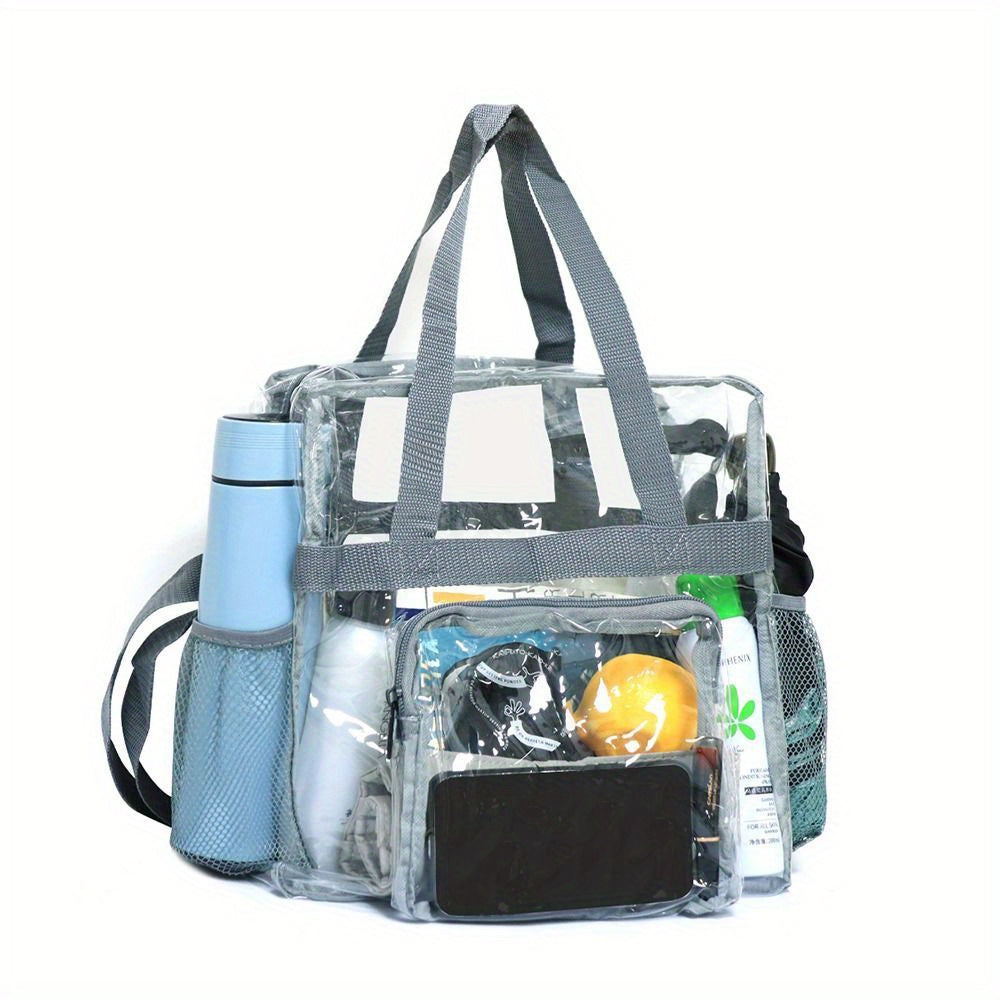 Stylish and Spacious Clear Crossbody Bag for Women - Perfect for Concerts, Sports, and Festivals