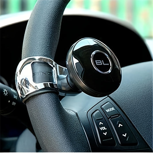 Upgrade Your Car with a Stylish Carbon Fiber Print Steering Wheel Knob!