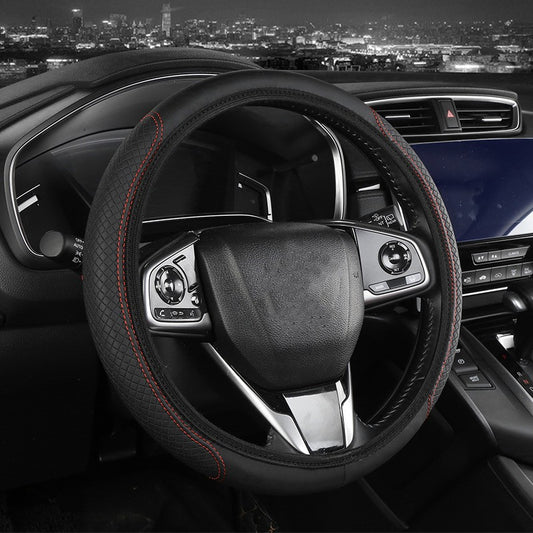 Upgrade Your Driving Experience with a Luxurious Car Leather Steering Wheel Cover