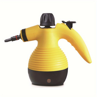 9-Piece Accessories Included: Perfect for Kitchen Stain Removal, Curtains, Car Seats, Floor, Window Cleaning - Steam Cleaner Handheld Pressurized for Perfect Cleaning!