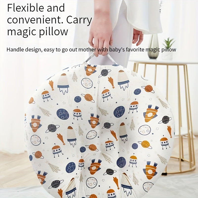 The Ultimate 0-3 Year Old Baby Pillow - Lying, Breastfeeding, Anti-Spitting, Learning & Sitting!