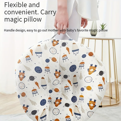 The Ultimate 0-3 Year Old Baby Pillow - Lying, Breastfeeding, Anti-Spitting, Learning & Sitting!