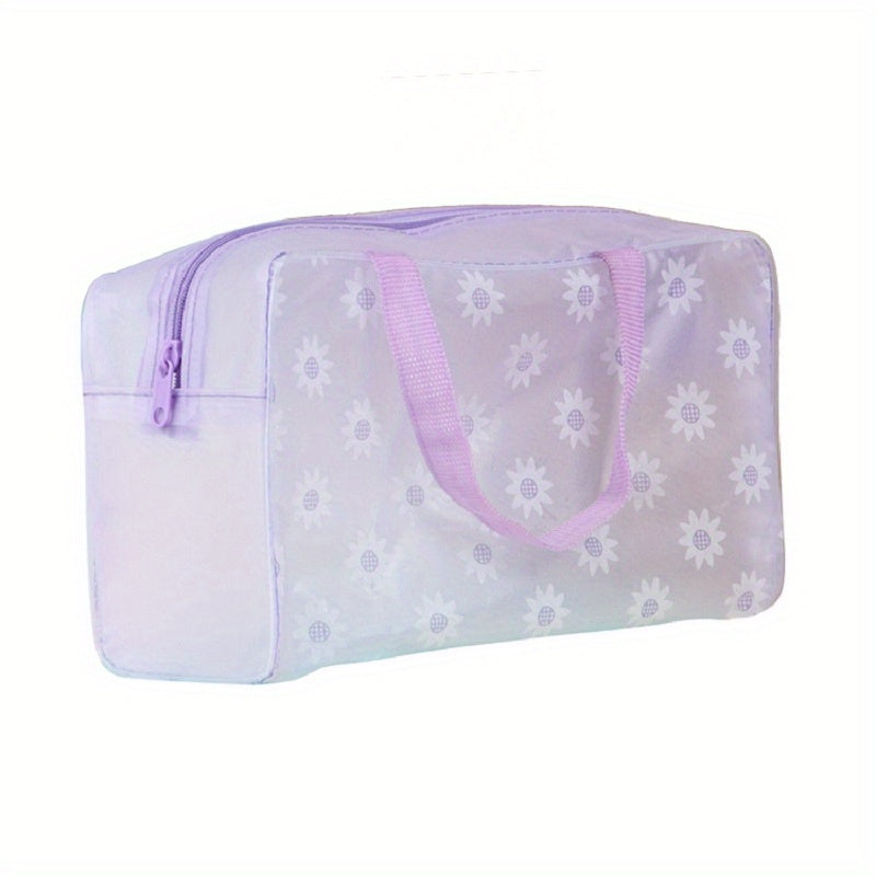 Transparent Toiletry Transparent Toiletry Packaging Travel Cosmetic Bag Waterproof Travel Bag PVC Transparent Travel Toiletry Bag Portable Travel Bag For Men And Women Travel Business Bathroom, Transparent, Beach Bag