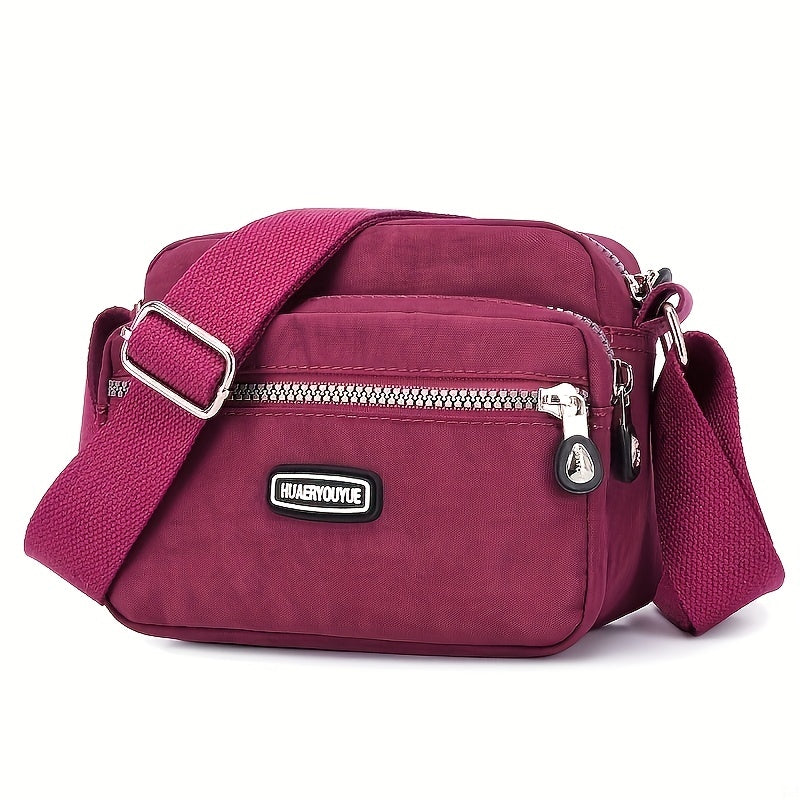 Women's Waterproof Crossbody Bag, Versatile Large Capacity Shoulder Bag