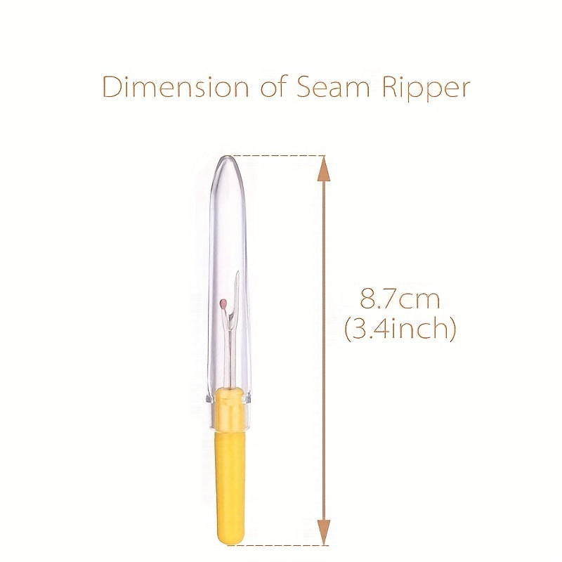 2/4/8pcs, Sewing Seam Rippers, Handy Stitch Rippers For Sewing/Crafting Removing, Threads Tools, Household Sewing Machine Sewing Accessories, Sewing Machine Accessories, DIY Sewing Accessories