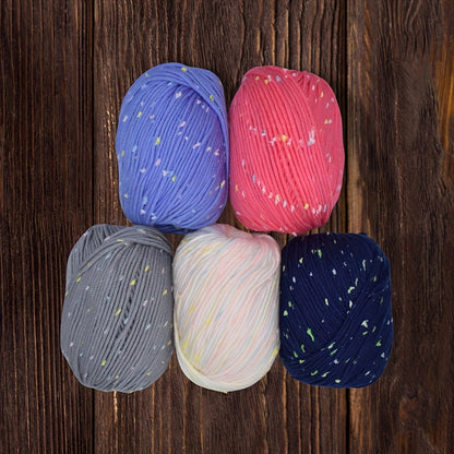 6 Balls ( 984foot/300g) Lirisnly Hand, Picked Cashmere Cotton Yarn Super Soft Textured Knitting Crochet Yarn For Hand Knitting Crochet Worsted Wool Thread Colorful Eco-dyed Needlework