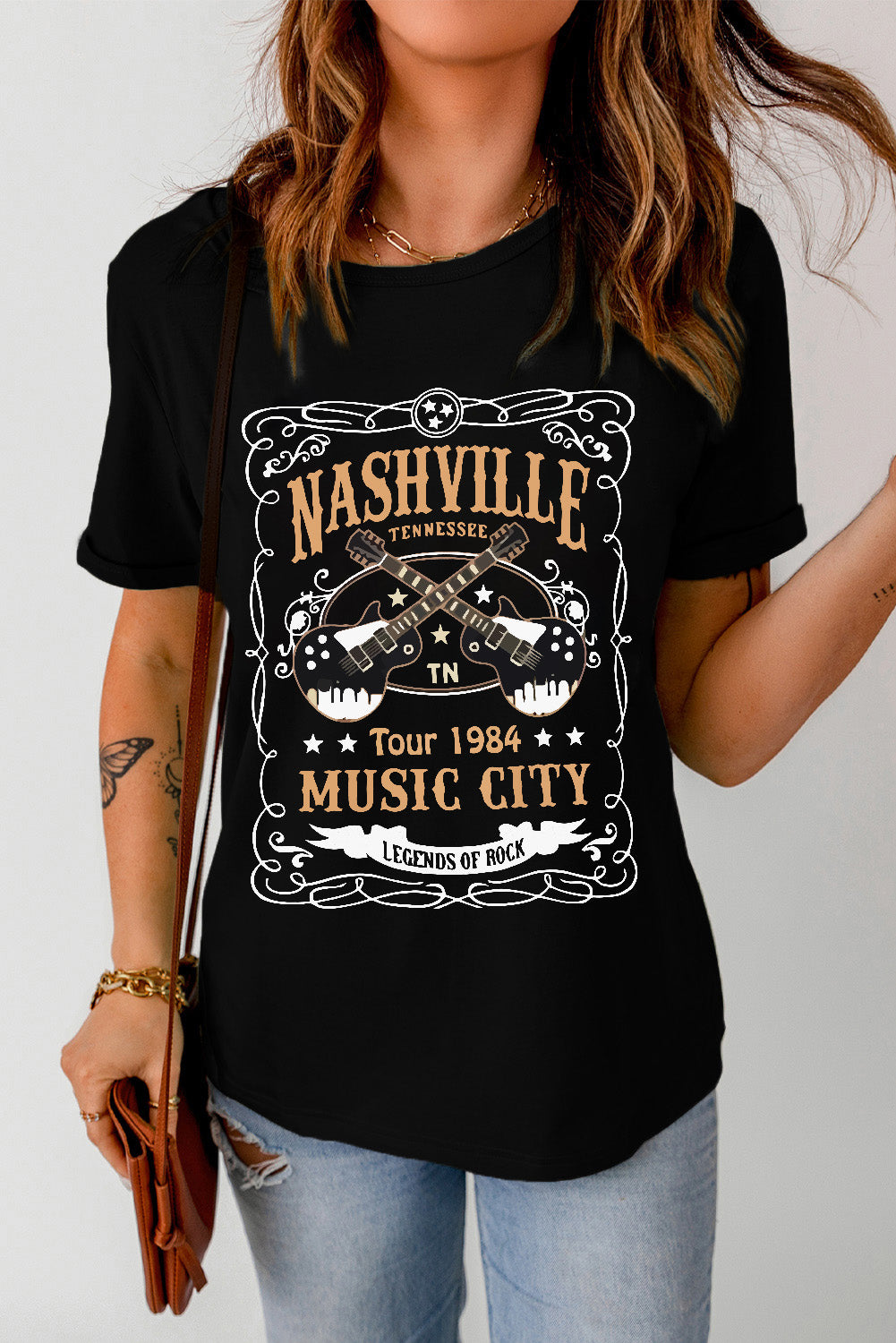 Camiseta gráfica NASHVILLE MUSIC CITY