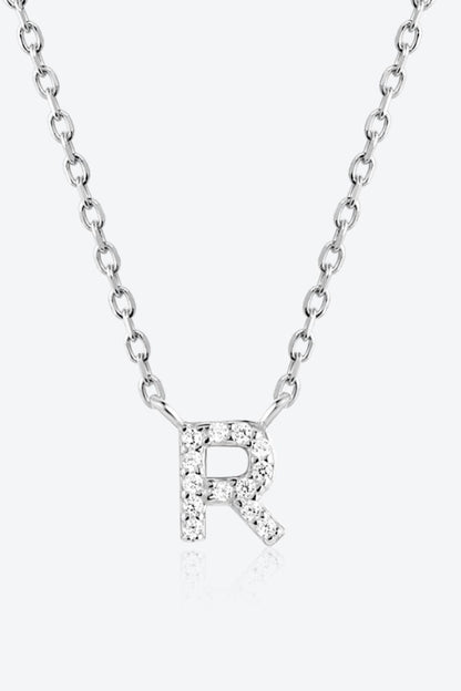 Q To U Zircon 925 Sterling Silver Necklace