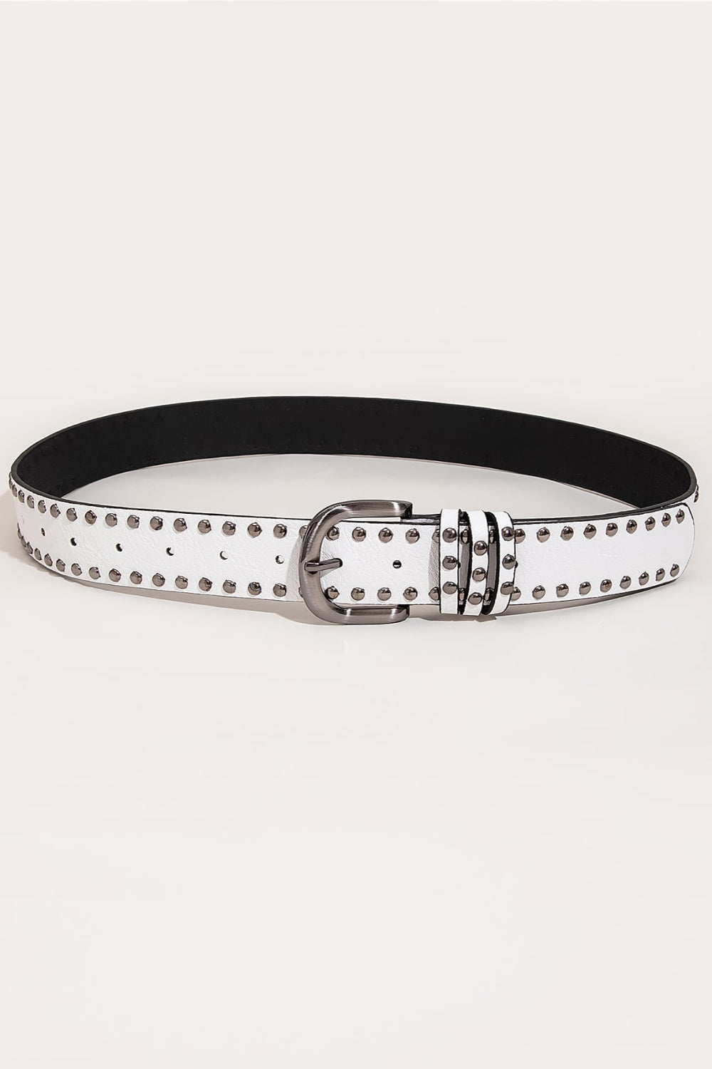 PU Leather Studded Belt