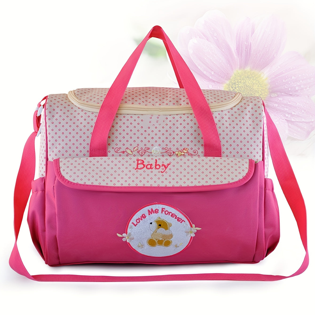 5pcs/set Bag Mummy Bag, Multifunctional Large-capacity Shoulder  Bag, Mother Bag, Mother And Baby Child Diaper Bag