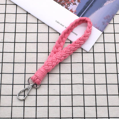 Assorted 4-Piece Macrame Keychain