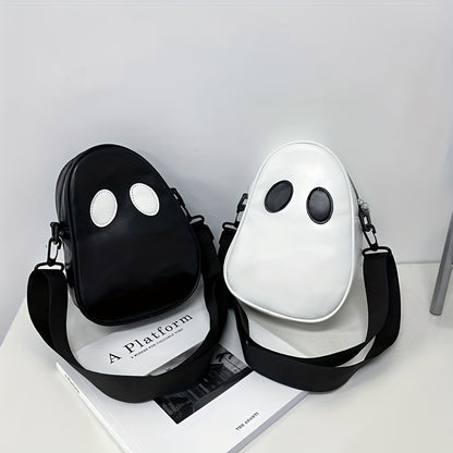 Spice Up Your Halloween Look with this Trendy Ghost Design Purse!