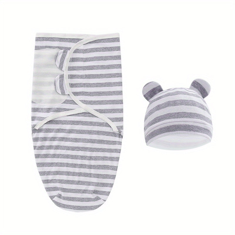 1 Set of Easy-to-Wrap Swaddling Blankets for Newborns - 0-6 Months - Perfect for Boys & Girls!