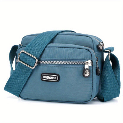 Women's Waterproof Crossbody Bag, Versatile Large Capacity Shoulder Bag