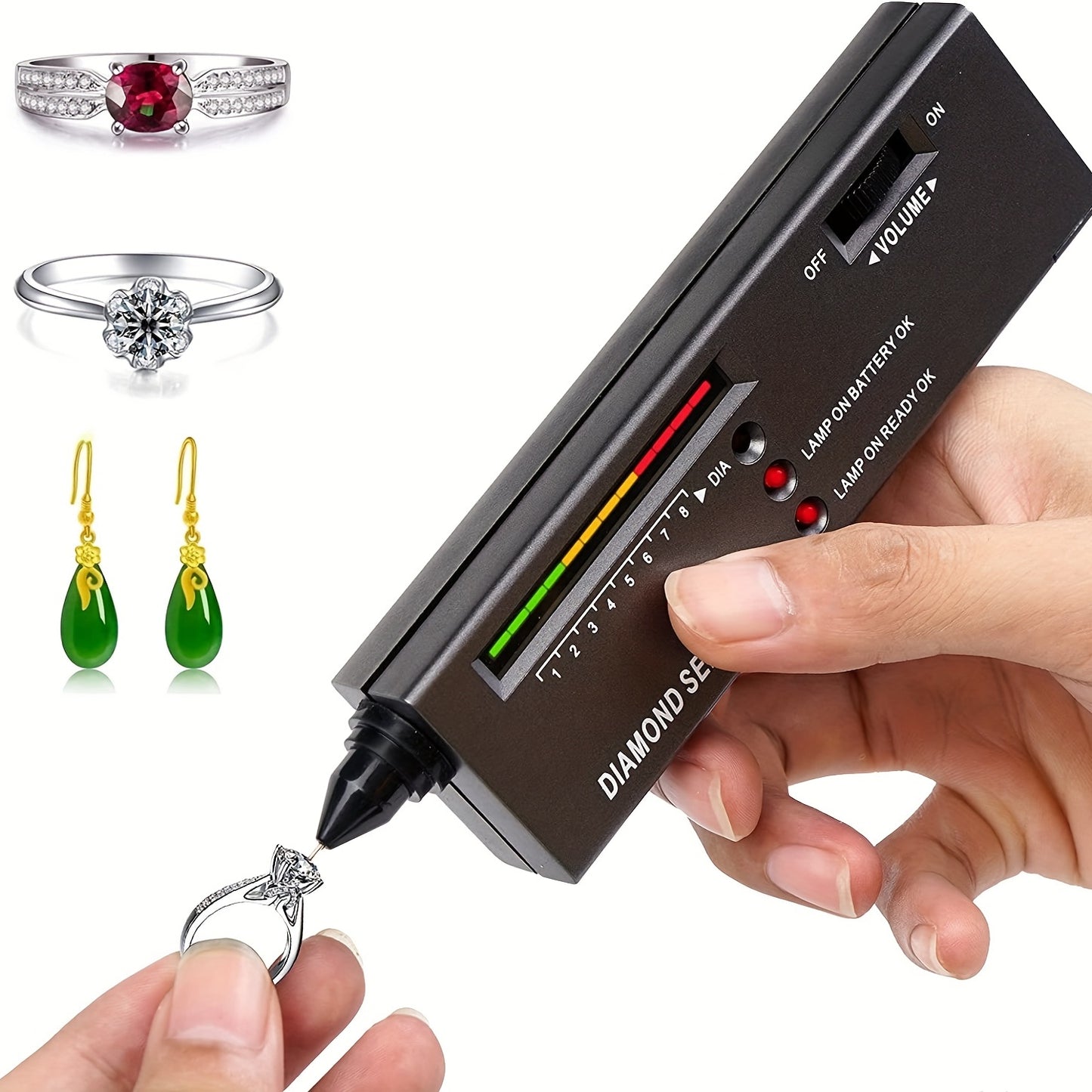 1pc Portable Professional Diamond Tester for Jewelry Identification and Hardness Testing