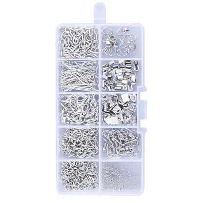 900pcs Jewelry Making Starter Kit Earrings Necklace Findings DIY Beads Plier Tools Set Jewelry Repair Tool Set Jewelry Accessories Suitable For Adults And Beginners