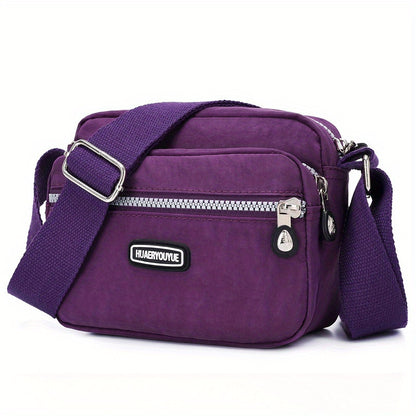 Women's Waterproof Crossbody Bag, Versatile Large Capacity Shoulder Bag