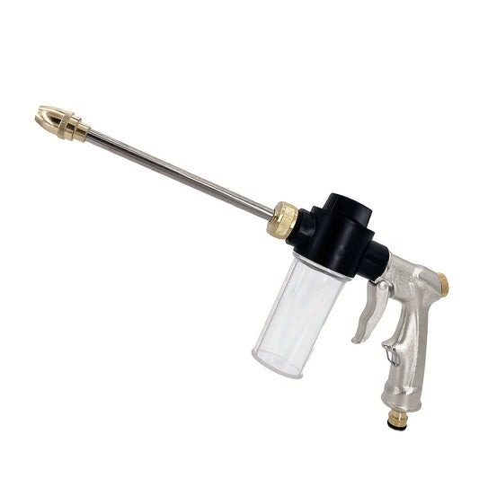 1pc High Pressure Car Washing Water Gun Nozzle - Perfect for Gardening, Car Washing & Faucet Watering!