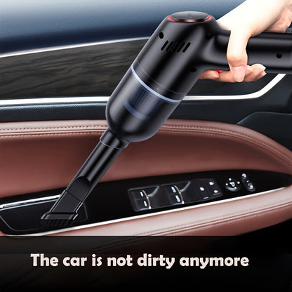 Wireless Car Vacuum Cleaner - 8000Pa Cordless Handheld Auto Vacuum with Built-in Battery - Perfect for Home & Car Cleaning!