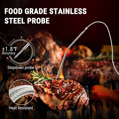 Accurately Measure BBQ Temperature with the ThermoPro TP06B Digital Barbecue Meat Thermometer!