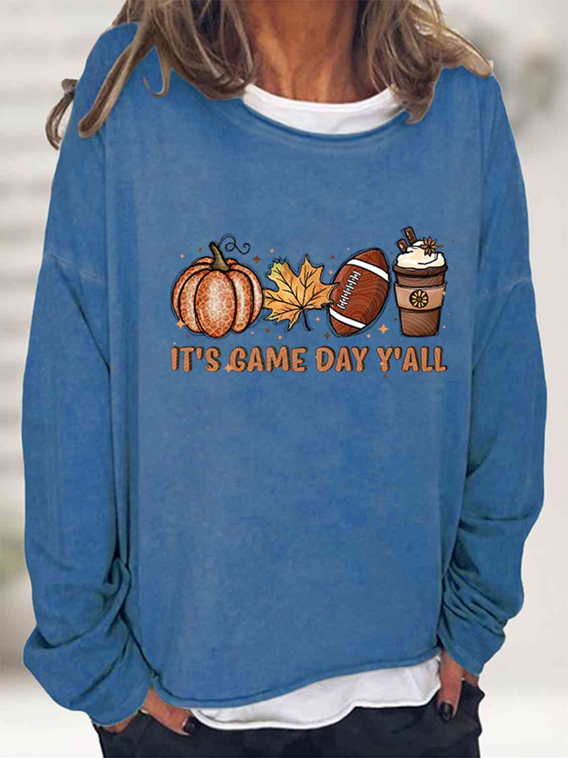 Sweat-shirt graphique IT'S GAME DAY Y'ALL